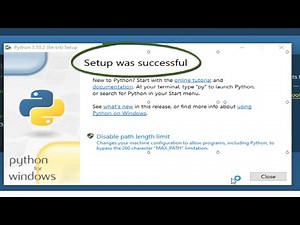 How to install Python on Windows 10