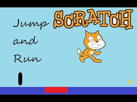 Jump and Run Spiel erstellen porgrammieren coden Scratch Plattformer | Deutsch German | TeyNex