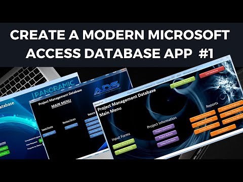 CREATE A MODERN ACCESS DATABASE APPLICATION - INTRODUCTION
