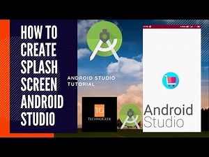 How to create Splash screen using Android Studio | Android Studio tutorial 2020 | Android projects