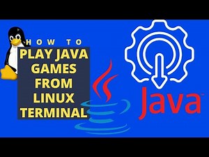 How to run a Java game from .jar files (in linux)