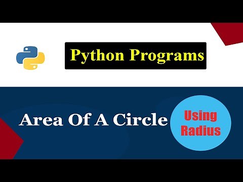 Python Program To Find Area Of Circle