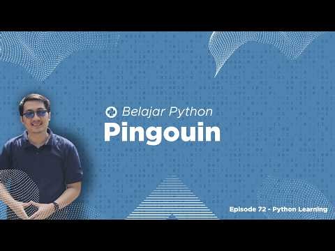 Belajar Python #12 - Pingouin | Episode Python #72
