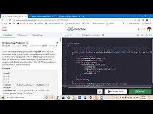 m Coloring Problem || Graph ||Backtracking||Java Solution||DSA Series