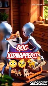 Dog Abducted by Aliens! 🚀 A Cosmic Adventure Begins#shorts#youtubeshorts #ai