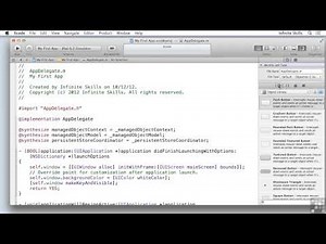 Objective C Programming Tutorial | Using The Utility Area: The Library
