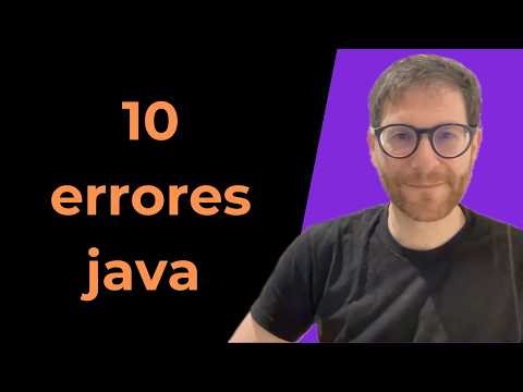 10 errores Java que debes evitar