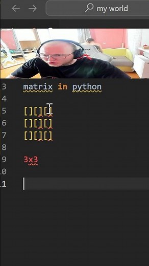 matrix in python