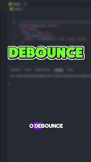 What is debounce in JavaScript? (Simple explanation!) #javascript #shorts #dev