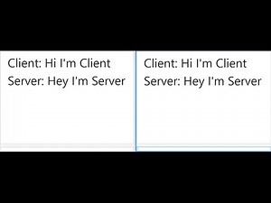 JavaFX Software: Chat (Server-Client)