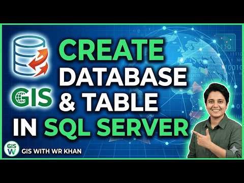 How to create database in sql server ? How to create table in sql server?