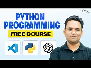 Learn PYTHON PROGRAMMING For FREE! [With Practice & Projects]