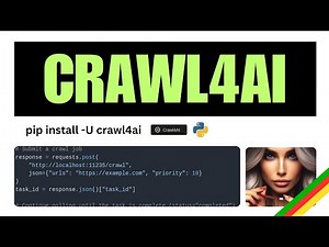 Web Crawler & Scraper : "Crawl4ai" - install & demo