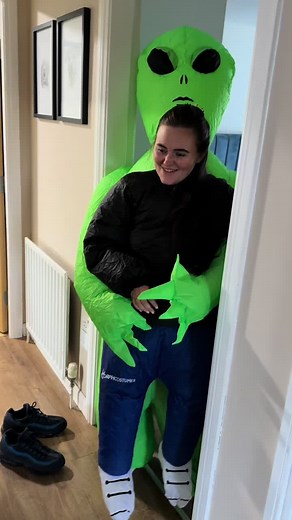 Perfect Alien Inflatable Costume for Halloween Parents
