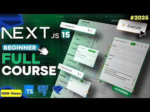 Master Next.js 15 in 7 Hours! Full Beginner’s Course (2025)