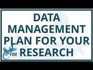 Academic tools and resources: Create a data management plan for your research project