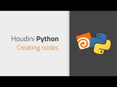 Creating nodes with createNode() | Python for Houdini