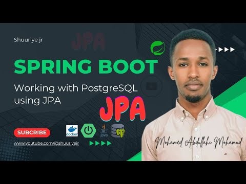 Spring Boot: Working with PostgreSQL using JPA. -Somali-