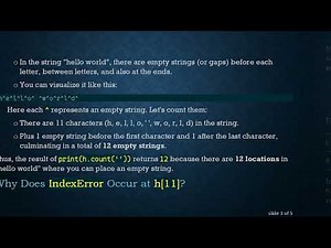 Understanding count with Empty Strings in Python