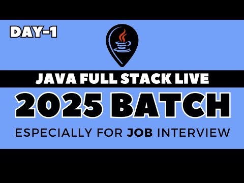 #1 Become an Industry-Ready Java Full Stack Developer 🚀 | Live Batch + Free Demo (Hindi)