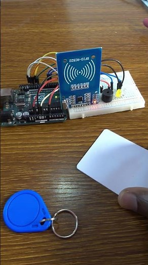 RFID Arduino - Alarm System #rfid #arduino
