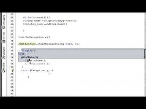 Java prog#7. Database is locked problem solution in Java Netbeans and Sqlite (mysql)