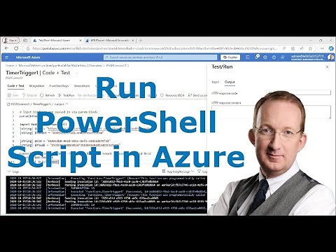 Run Scheduled PowerShell Script in Azure
