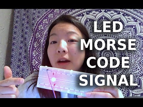 Programming an LED to Signal in Morse Code (Simple Beginner Arduino Project)
