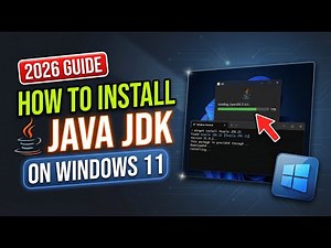How to Install Java JDK on Windows 11 (Step-by-Step Guide 2026) | 100% Working