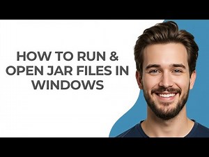 How To Run & Open Jar Files In Windows - GUIDE!