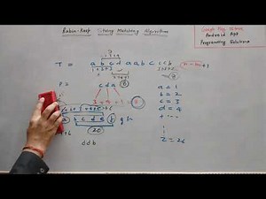 Rabin Karp Algorithm for String Matching, Rabin-Karp String Matching