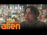 D'arcy And Isabelle Enjoy A Happy Hour - Resident Alien - SYFY