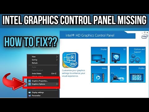 ➢Intel HD Graphics Control Panel Missing | Intel Graphics Missing From Desktop Right Click | Latest