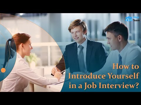 Job Interview Presentation Video (Sample PPT Template Example Included)