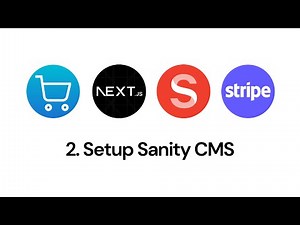 Build an Ecommerce Website | Part 2 Setup Sanity CMS | NextJS, Tailwind CSS, Sanity CMS & Stripe