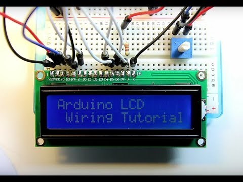 Arduino Tutorial #10 (How to wire a 16x2 LCD to an Arduino Uno)