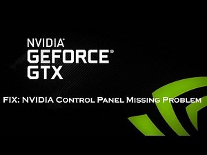 FIX: NVIDIA Control Panel Missing Options In Windows 10 - EASY WORKING