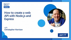 How to create a web API with Node.js and Express [17 of 26]