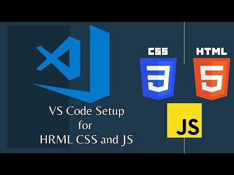 Visual Studio Code setup for HTML CSS and JavaScript | VS Code setup for beginners