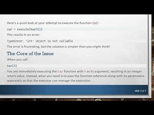 Python Executor: Passing Functions with Arguments Made Easy!