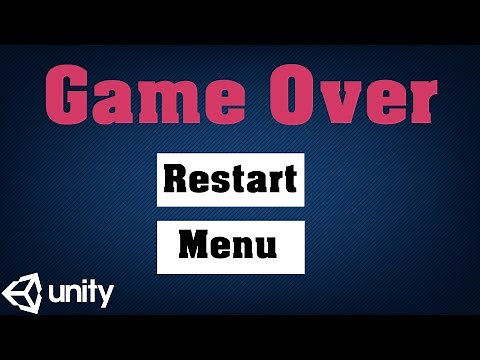 Unity Game Over Screen | Deutsch