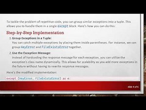 Grouping Exceptions in Python: Encapsulating Multiple Error Cases into One Class