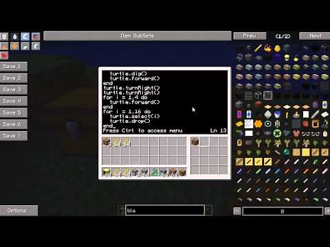 ComputerCraft tutorial: 7 Turtles