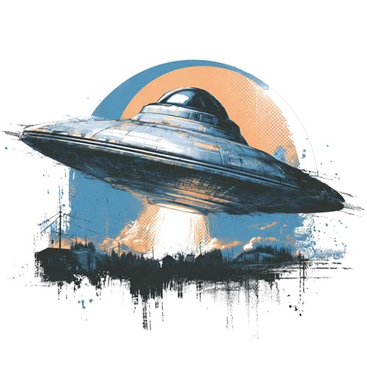 UFO Clipart Set, Alien Spacecraft PNG Graphics (digital Download) - Etsy