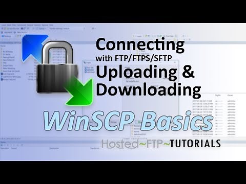 WinSCP Tutorial - Connecting with FTP, FTPS, SFTP, uploading and downloading