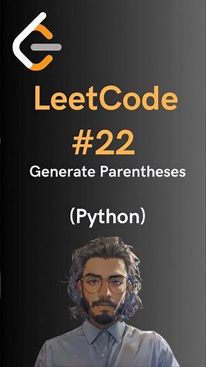 LeetCode#22 Generate Parentheses - Python