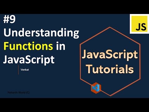 #9 Understanding Functions in JavaScript | JavaScript tutorials | Zero to hero