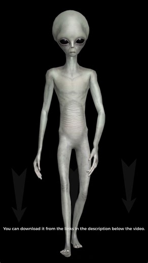 Realistic 3D Grey Alien Motion Collection Featuring Detailed Humanoid Extraterrestrial Movements