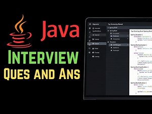 Top 10 Java Interview Questions and Answers 2025 |Spring Boot, Multithreading