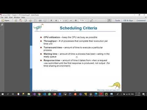 CPU Scheduling in Operating System using python